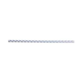 Dorsetti rilegatura GBC CombBind 8 mm A4 21R, bianco, 45 fogli, cloruro di polivinile (PVC), A4, 8 mm, 180 g
