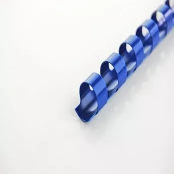 Dorsetti rilegatura GBC CombBind 12 mm A4 21R, blu, 95 fogli, cloruro di polivinile (PVC), A4, 100 pz.