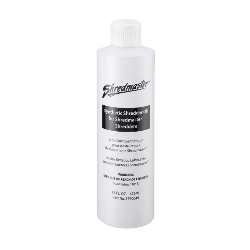 Olio per distruggidocumenti Rexel 473 ml, olio lubrificante, 0,473 L, bianco, 0,473 L, 65 mm, 220 mm