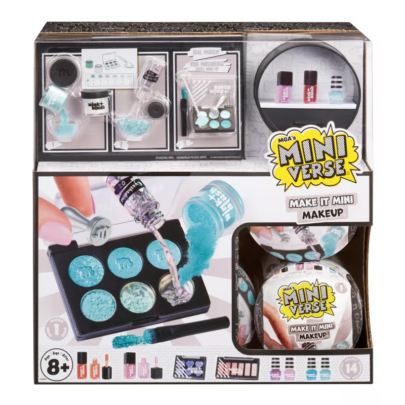 Miniverse Make It Mini Makeup Serie 1, 8 anni, multicolore, plastica