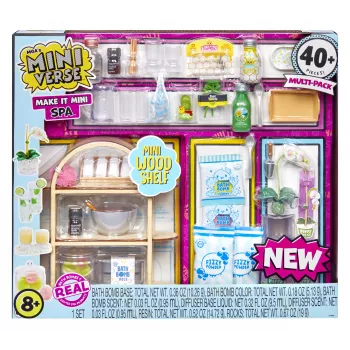 Miniverse Make It Mini Spa multipack, 8 anni, multicolore, plastica