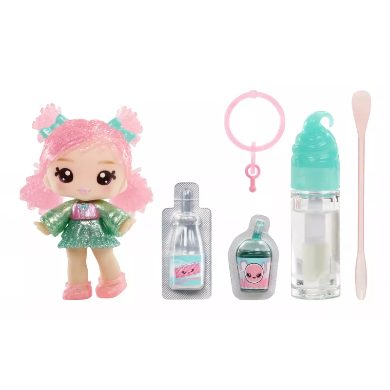 MGA Entertainment Yummiland Lip Gloss bambola Series 2 - Liquirizia (Susie Sour Straw)