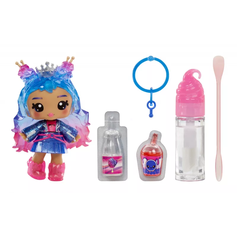 MGA Entertainment Yummiland Lip Gloss bambola Serie 2 - Rock Candy (Roxie Crystal Candy)