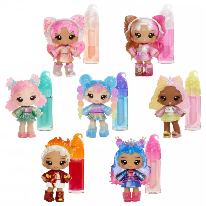 MGA Entertainment Yummiland Lip Gloss bambola Serie 2 - Rock Candy (Roxie Crystal Candy)
