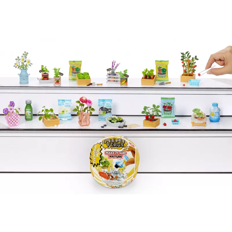 Miniverse MGA's - Make It Mini Nature Serie 2 in PDQ, 8 anni, multicolore, plastica