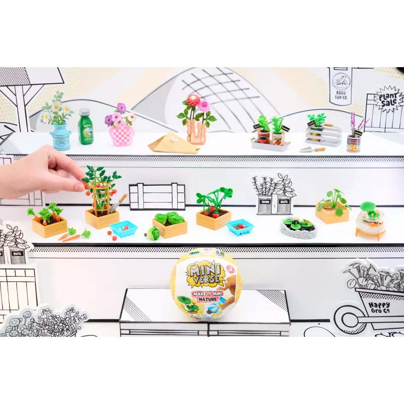 Miniverse MGA's - Make It Mini Nature Serie 2 in PDQ, 8 anni, multicolore, plastica