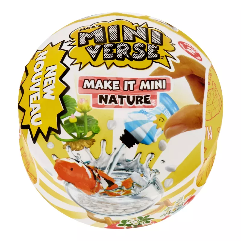 Miniverse MGA's - Make It Mini Nature Serie 2 in PDQ, 8 anni, multicolore, plastica