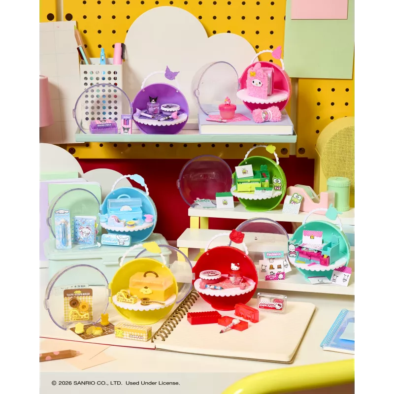 Miniverse Make It Mini Hello Kitty and Friends Serie 3, 8 anni, Hello Kitty, multicolore, plastica, resina