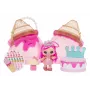 MGA Entertainment Yummiland Beauty Bag Playset + Lip Gloss bambola - Ice Cream Beauty Bag