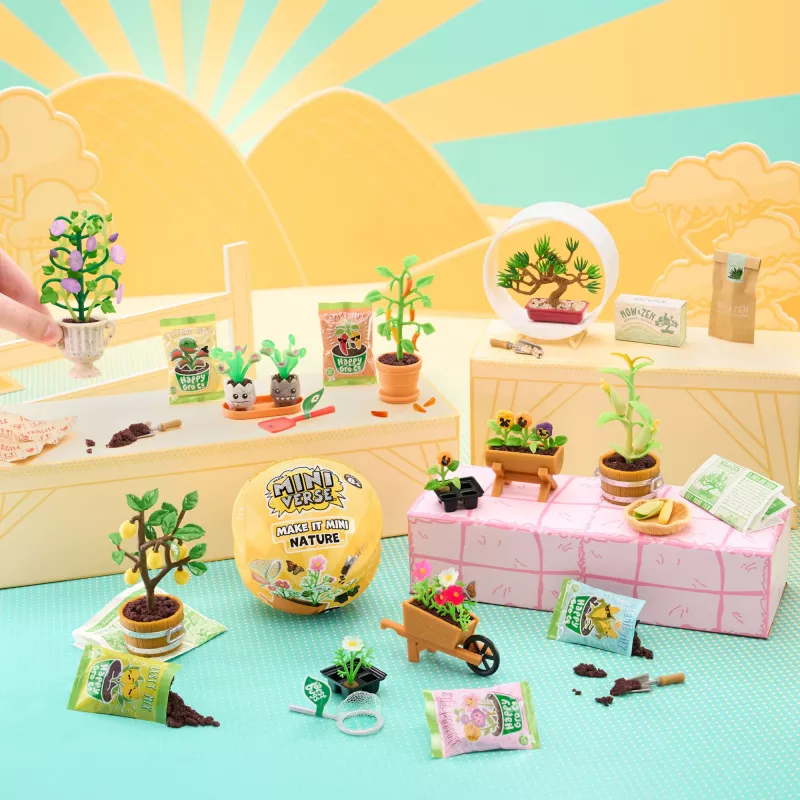 Miniverse Make It Mini Nature - Serie 3, 8 anno/i, multicolore, plastica