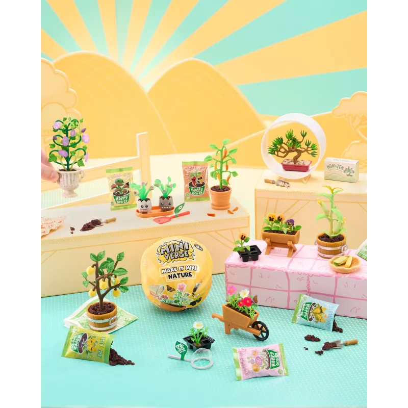 Miniverse Make It Mini Nature - Serie 3, 8 anno/i, multicolore, plastica