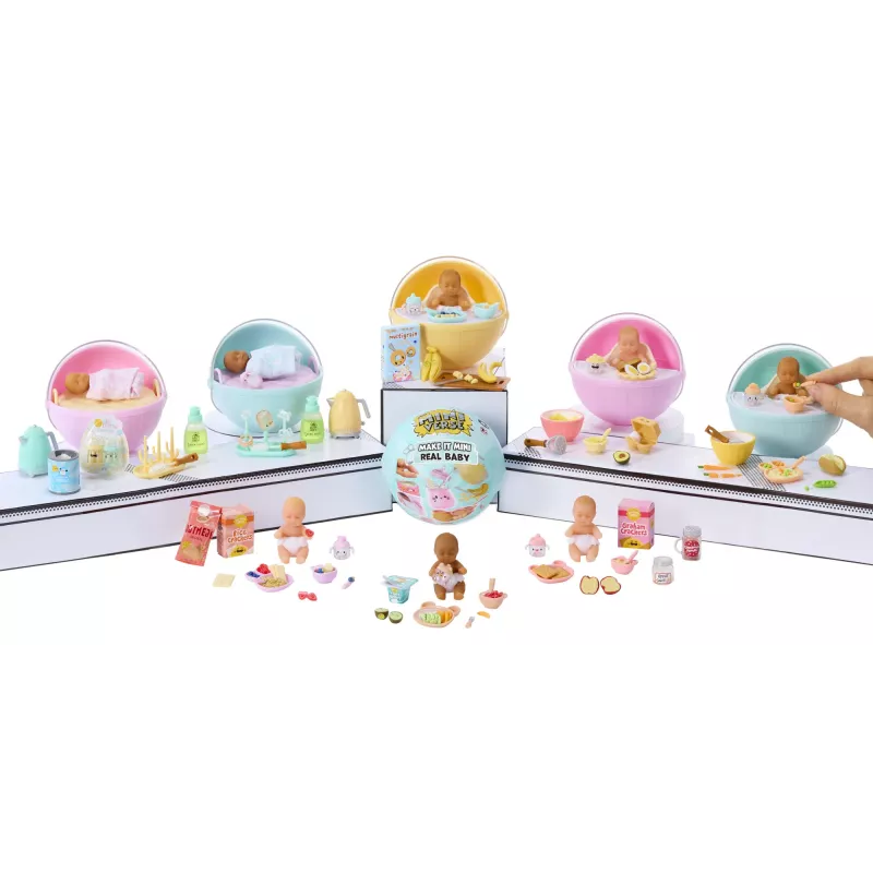 Miniverse Make It Mini Real Baby, 8 anni, multicolore, plastica