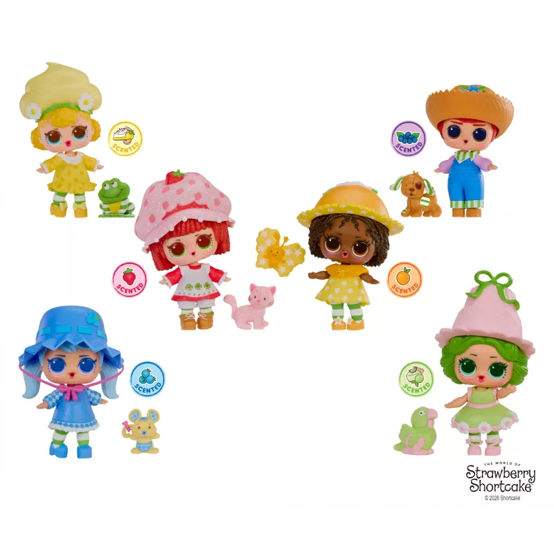 L.O.L. Surprise ama Strawberry Shortcake Tots