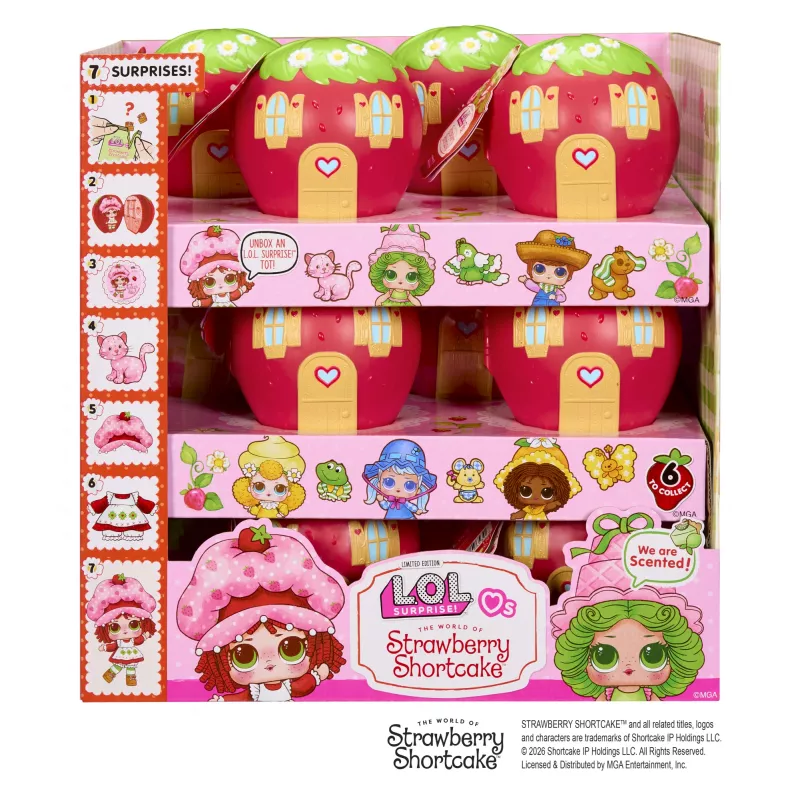 L.O.L. Surprise ama Strawberry Shortcake Tots