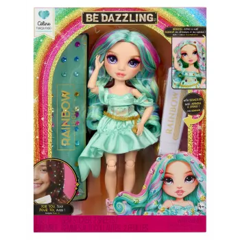 Rainbow High Be Dazzling bambole moda - Celine Türkis (teal)