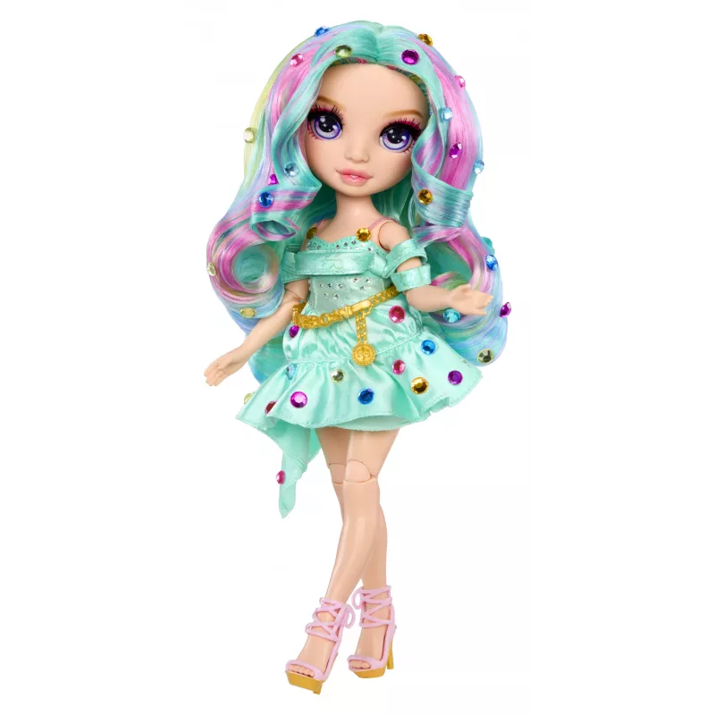 Rainbow High Be Dazzling bambole moda - Celine Türkis (teal)