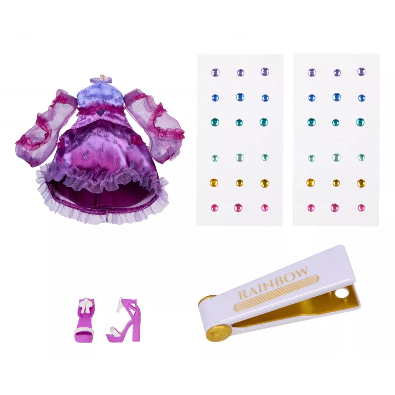 Rainbow High Be Dazzling Fashion Dolls - Noémie Violette (lilla)