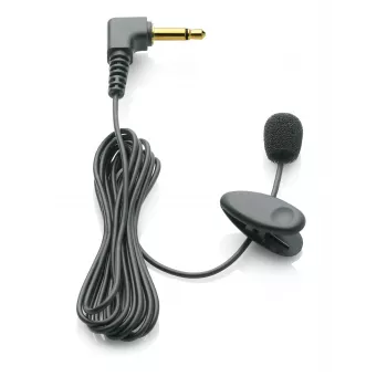 Philips microfono a clip, microfono per PC, -66 dB, 50 - 20000 Hz, 2200 Ω, omnidirezionale, con filo