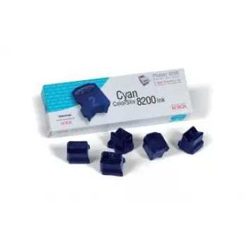 Xerox GENUINE 5 ciano COLORSTIX 8200 INK Ink-Stick