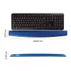 Fellowes 9178401 poggiapolsi in gel, poliuretano blu