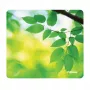 Fellowes Earth Series tappetino mouse Leaves, verde, immagine, plastica, gomma, base antiscivolo