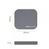 Fellowes 5934005 tappetino mouse argento