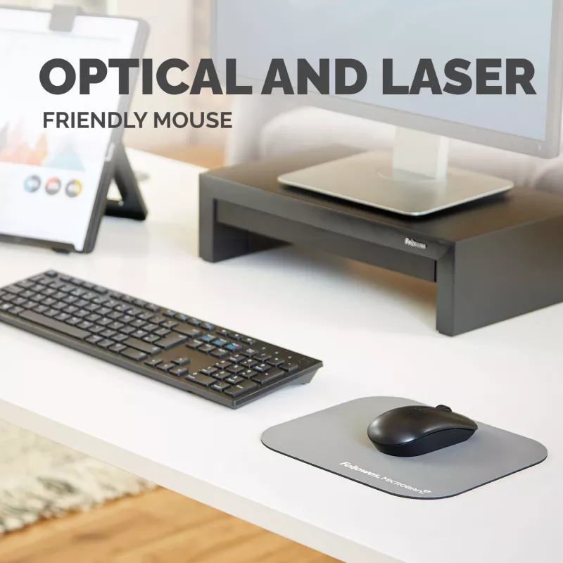 Fellowes 5934005 tappetino mouse argento