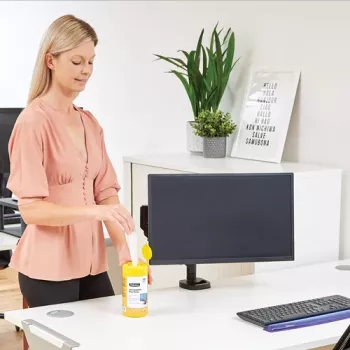 Fellowes 100 Screen Cleaning, salviette umidificate per la pulizia dei dispositivi, LCD/TFT/Plasma, multicolore, 82 mm, 82 mm, 170 mm