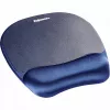 Fellowes tappetino mouse/poggiapolsi in memory foam zaffiro