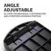 Fellowes poggiapolsi per tappetino mouse regolabile in inclinazione Premium Gel