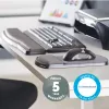 Fellowes poggiapolsi per tappetino mouse regolabile in inclinazione Premium Gel