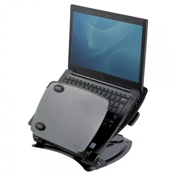 Fellowes Professional Series postazione per laptop, nero, metallo, 85 - 245 mm, 400 mm, 58 mm, 341 mm