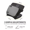 Fellowes Professional Series postazione per laptop, nero, metallo, 85 - 245 mm, 400 mm, 58 mm, 341 mm