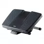 Fellowes poggiapiedi sotto la scrivania – Professional Series poggiapiedi definitivo ergonomico con 3 regolazioni in altezza e superficie massaggiante – Poggiapiedi per ufficio e casa – Nero