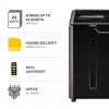 Fellowes distruggidocumenti 325Ci 24 fogli distruggidocumenti a taglio particelle con contenitore da 83 litri, alto livello di sicurezza P4
