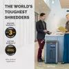 Fellowes distruggidocumenti 325Ci 24 fogli distruggidocumenti a taglio particelle con contenitore da 83 litri, alto livello di sicurezza P4