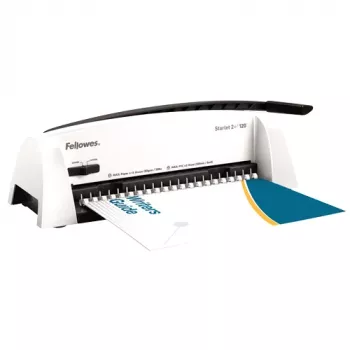 Fellowes Starlet 2+ rilegatrice a spirale grigio, bianco