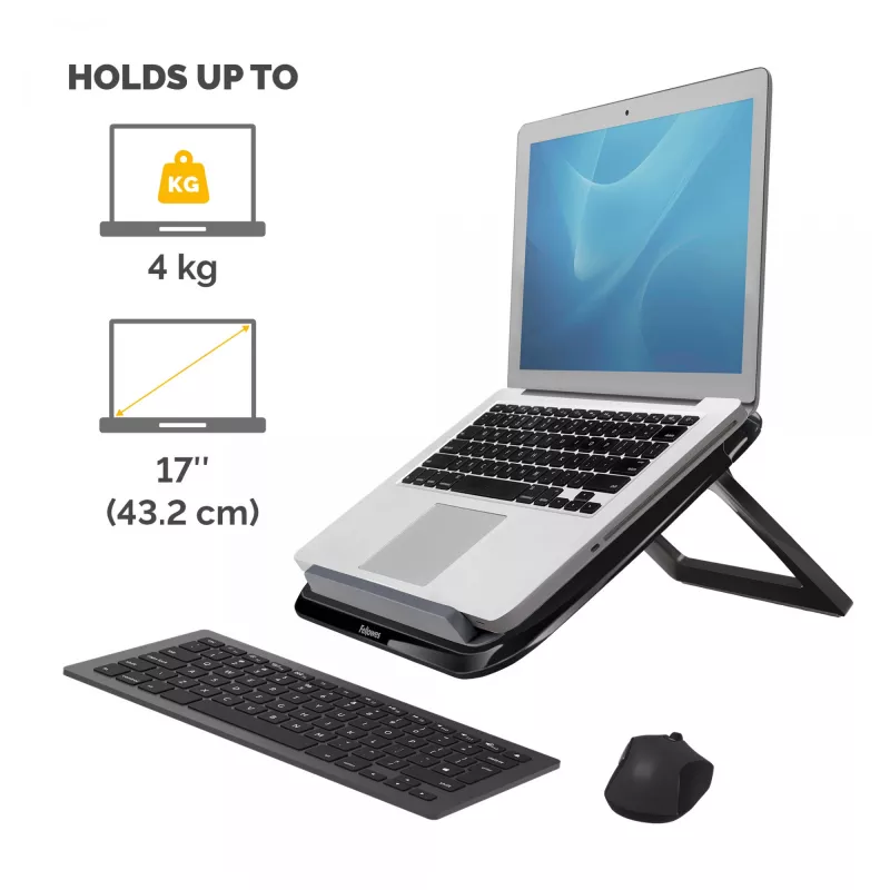 Supporto per laptop Fellowes I-Spire Quick Lift regolabile