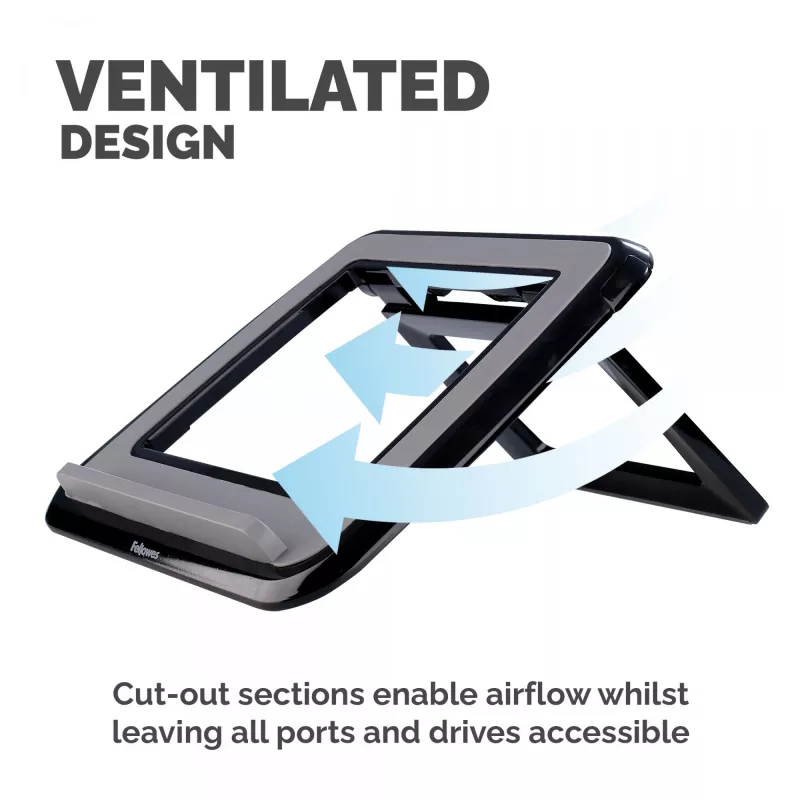 Supporto per laptop Fellowes I-Spire Quick Lift regolabile