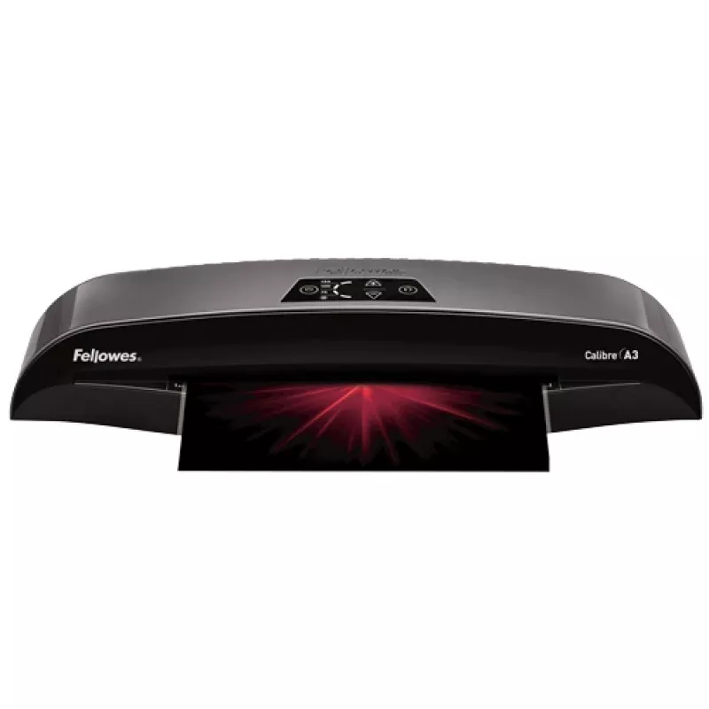 Fellowes Calibre A3 plastificatrice – Nero, 32 cm, plastificatrice a freddo, 1 min., 500 mm/min, 12,5 cm, A3