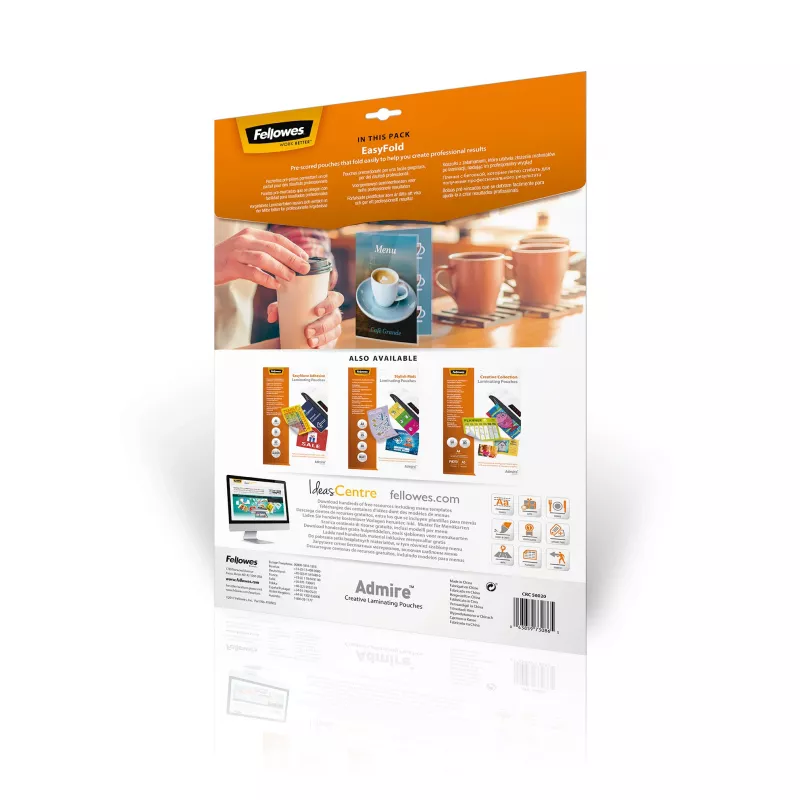 Fellowes 5602001 Pellicole per laminazione 25 pz.