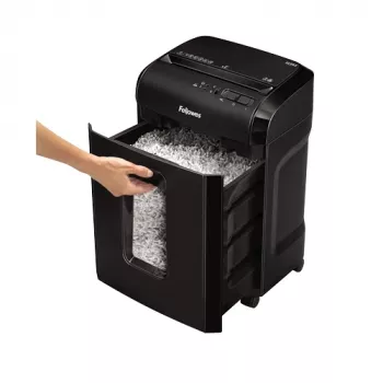 Fellowes Powershred 10M Distruggidocumenti micro-taglio nero