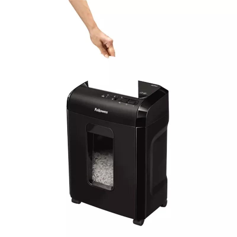 Fellowes Powershred 10M Distruggidocumenti micro-taglio nero