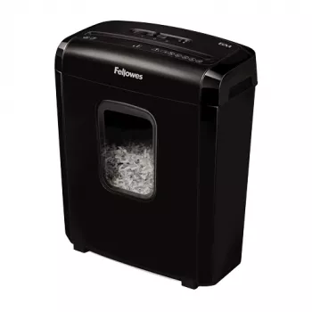 Fellowes Powershred 6M Distruggidocumenti micro-taglio nero