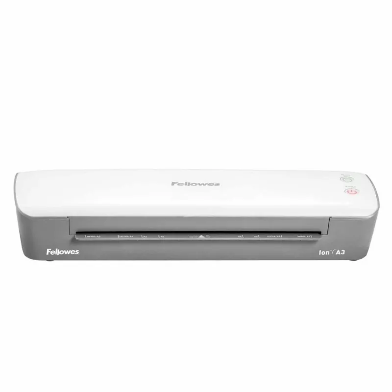 Fellowes Plastificatrice Ion A3, 31,8 cm, plastificatrice a caldo, 300 mm/min, 0,4 mm, A3, bianco