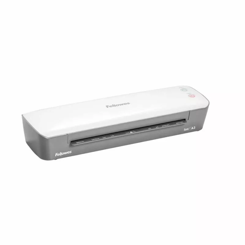 Fellowes Plastificatrice Ion A3, 31,8 cm, plastificatrice a caldo, 300 mm/min, 0,4 mm, A3, bianco