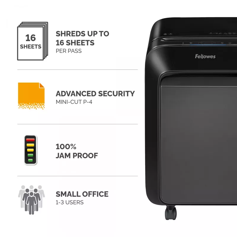 Fellowes LX Series Powershred LX210 Distruggidocumenti nero