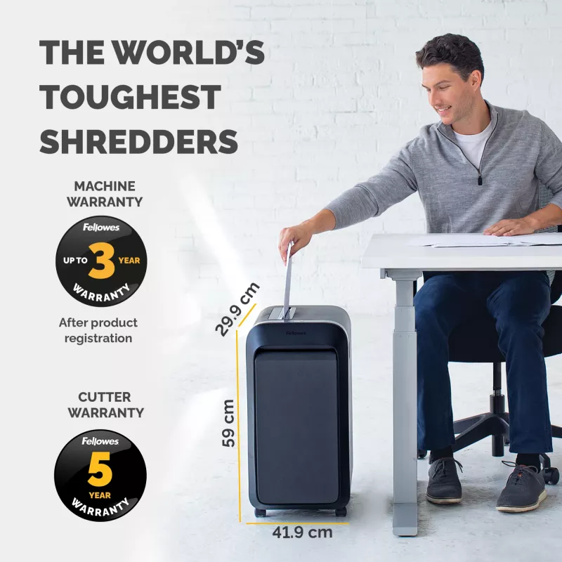 Fellowes LX Series Powershred LX220 Distruggidocumenti 65 dB nero