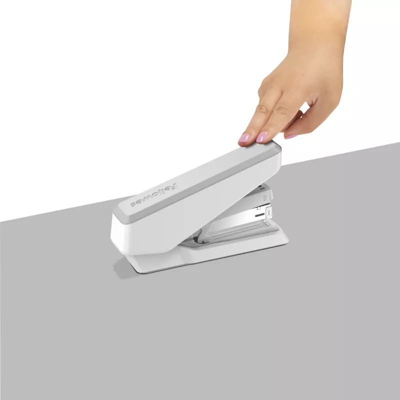 Fellowes LX870 Punto metallico piatto bianco