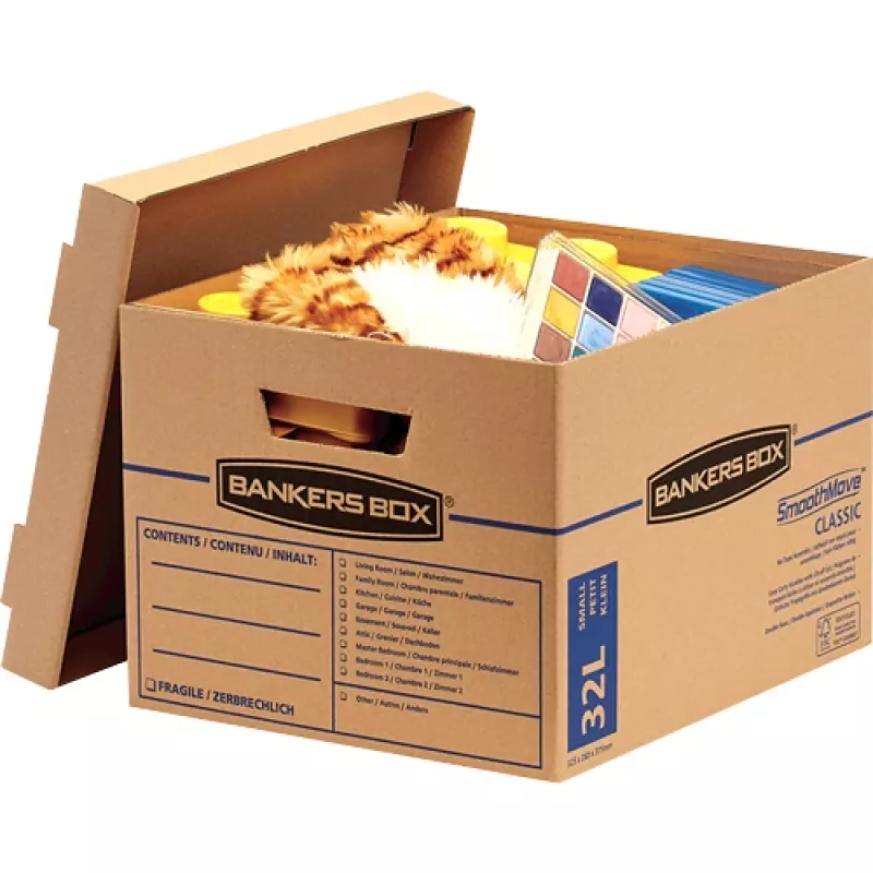 Fellowes 6203701 Scatola per archivio rettangolare cartone naturale